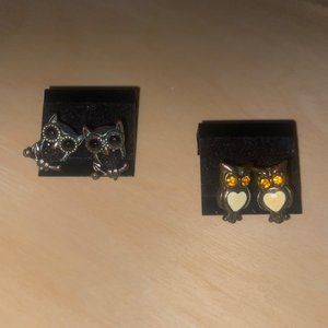 owl earrings bundle